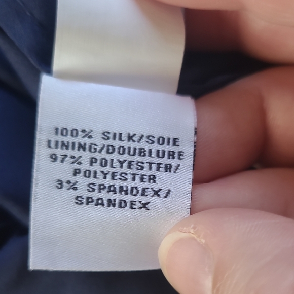 Diane Von Furstenberg Navy Silk Fleurette Caftan Dress - Size 4 - Picture 10 of 12